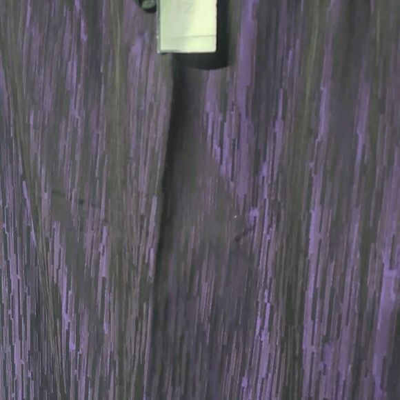 Anne Klein Purple Midi Skirt - Picture 7 of 8